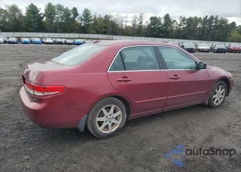 2004 Honda Accord Ex из США, поврежденный, VIN 1HGCM66854A102283
